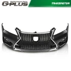 Fit For 13-15 Lexus GS GS350 GS450 Conversion 16+GSF front bumper + Fog Lights