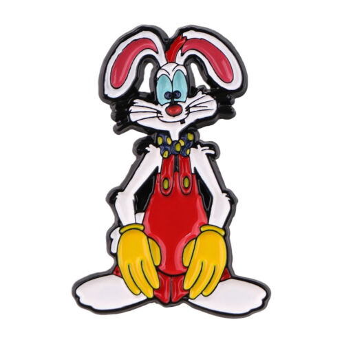 Deluxe 1.5" Roger Rabbit Figural Cloisonne Pin - Picture 1 of 1