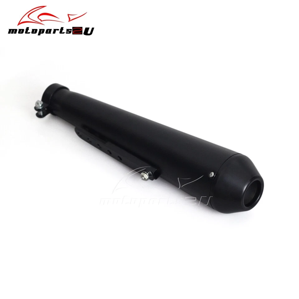Silenciadores de escape cortos de cono de motocicleta 450 mm para Harley Honda Bobber Choppers Foto 4 de 4