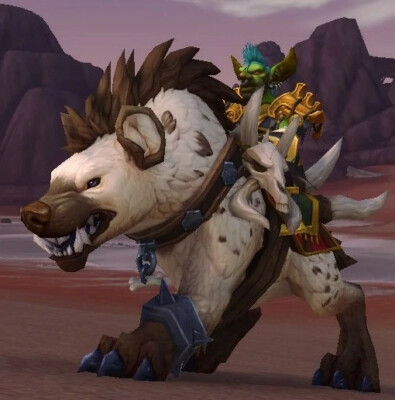 WoW Gefangener Dünenaasfresser Reittier Mount Captured Dune Scavenger EU