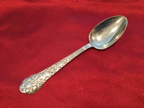 Antique GORHAM Sterling Silver MEDICI Old ~ Soup Spoon 6 7/8” ~ Monogrammed