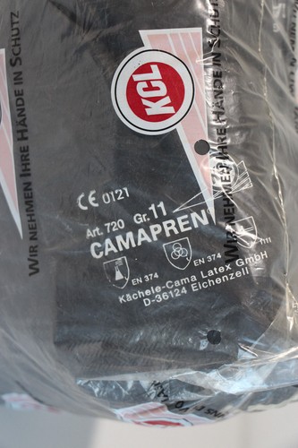 KCL Handschuhe Camapren 720 Gr.11 schwarz KCL 10 Paar (C717-R35) - Bild 3 von 3