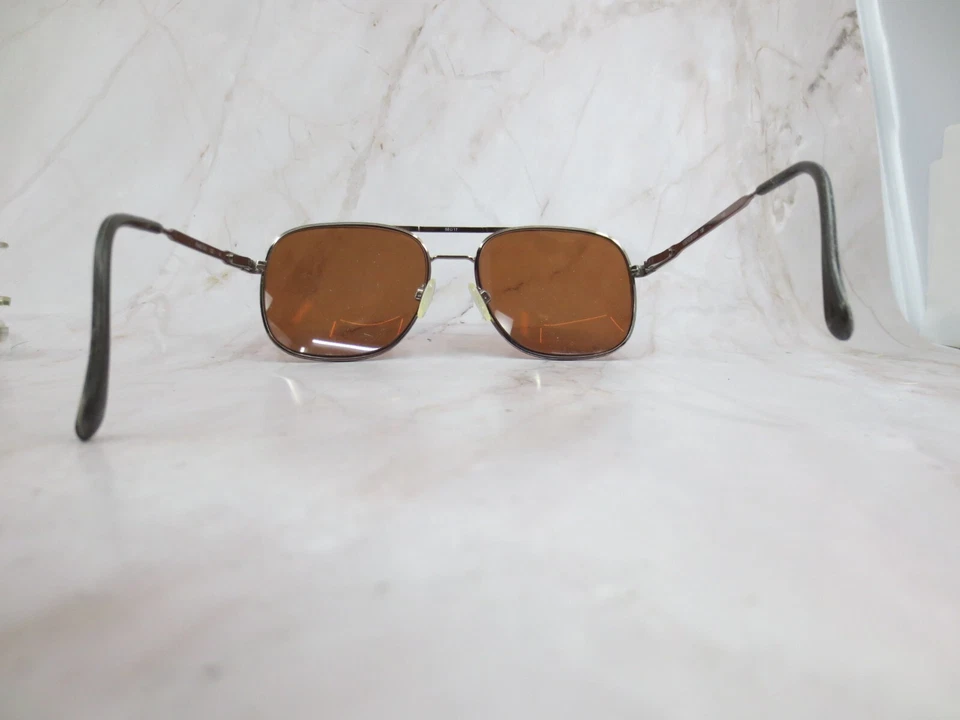 Chesterfield Sunglasses Frame 0002-130 Silver Metal Brown Lens Aviator 58-17-145 - Image 4 of 4