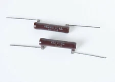 1724 - OHMITE - BROWN DEVIL 225 OHM 7W = Set of 10