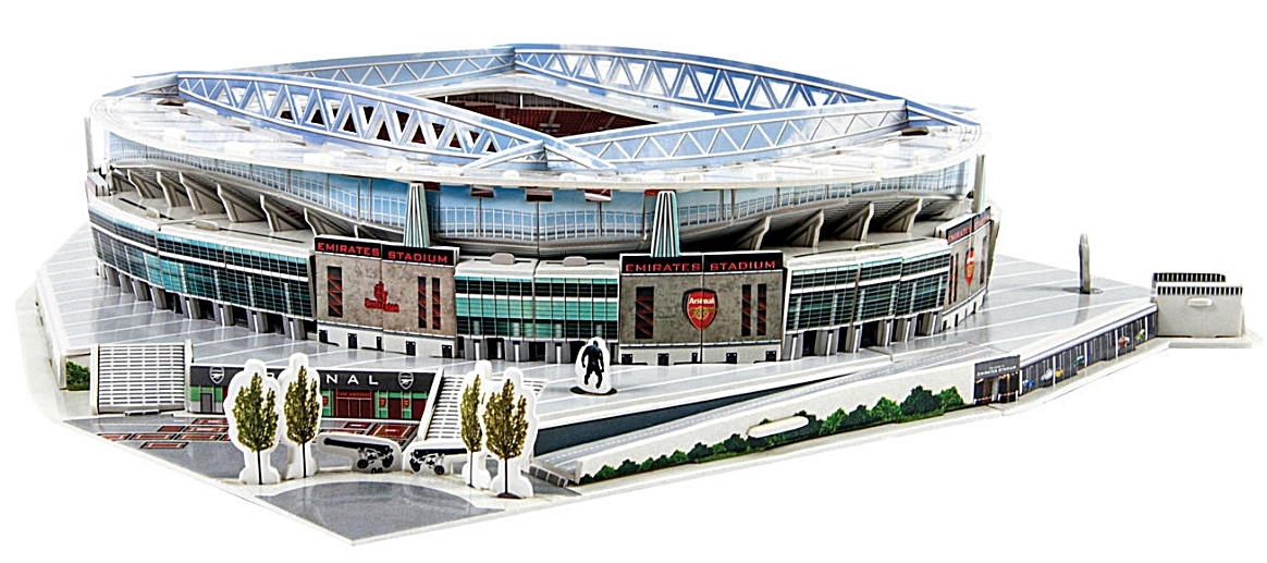 Arsenal FC Emirates Stadium 3D jigsaw puzzle 108 pieces