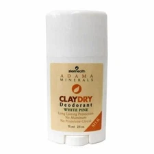 Claydry Silk Deodorant White Pine 2.5 Oz