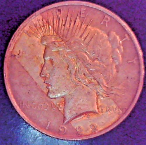 1922 $1 Peace Dollar Lot FF - Picture 1 of 2
