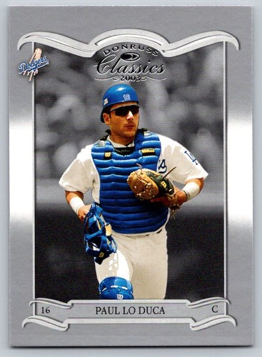 2003 Donruss Classics #63 Paul Lo Duca Los Angeles Dodgers - 第 1/2 張圖片