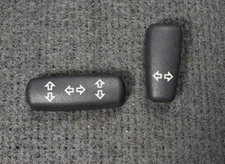 2001-2004 VOLVO C70 Convertible Left Driver Power Seat Switch Knob Knobs OEM
