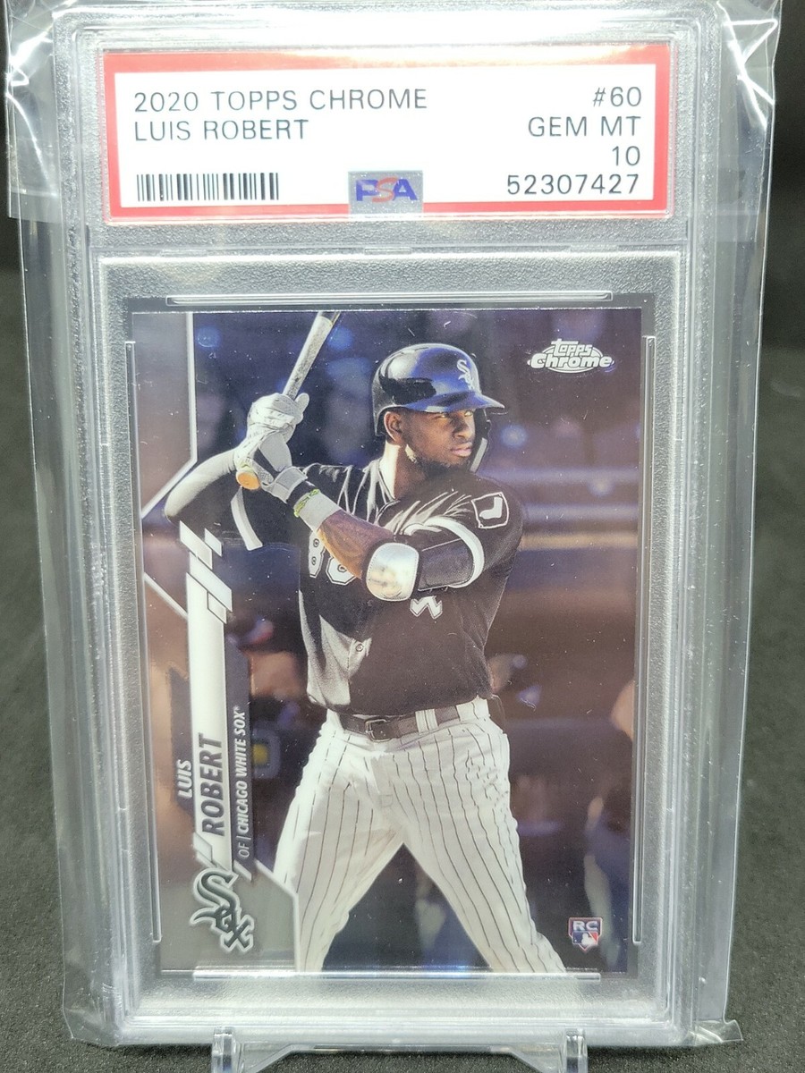 2020 topps chrome luis robert auto /250