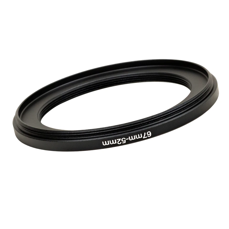 67mm to 52mm Stepping Step Down Filter Ring Adapter 67mm-52mm - Image 2 of 2