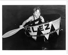 1932 SAN FRANCISCO SUTRO BATHS w/ACTOR MICKEY ROONEY in ROWBOAT~8x10 PHOTO PRINT