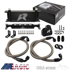 13 ROW ENGINE OIL COOLER KIT BOLT ON FOR CHEVROLET 97-04 CORVETTE C5 LS1 LS6