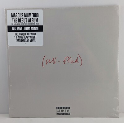 Marcus Mumford Debut Album 12'' Clear Vinyl LP  2022 180G Island 4587645 NEW