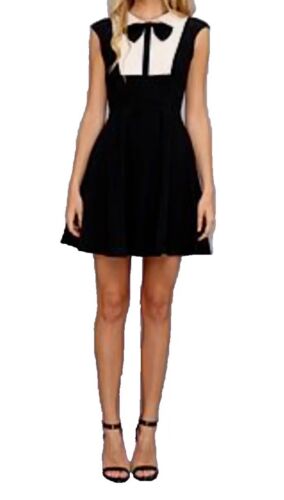 Ted Baker Kleid Nitcha schwarz Smokingkleid Größe 1 UK 8 - Bild 1 von 8