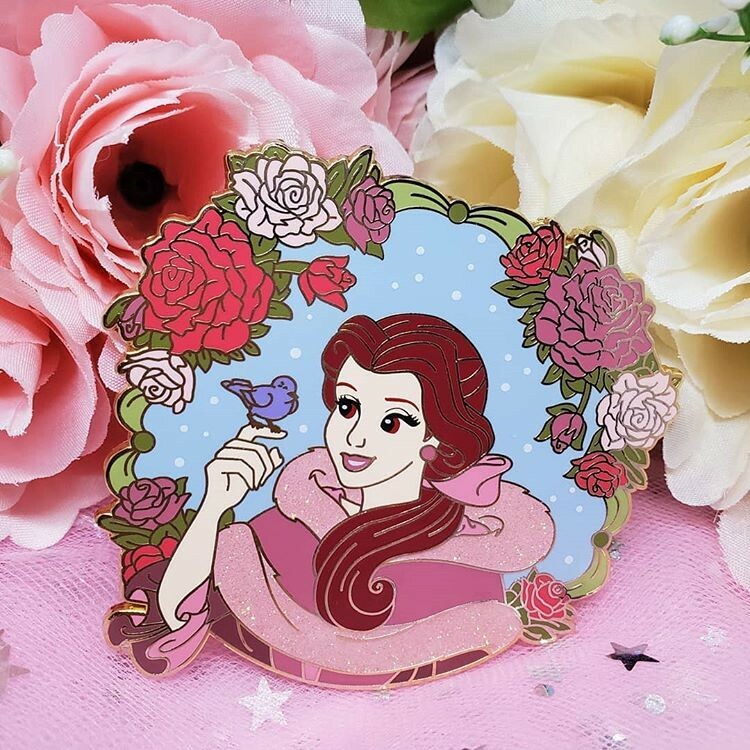 Belle Beauty and the Beast Disney Fantasy Pin - LE 35