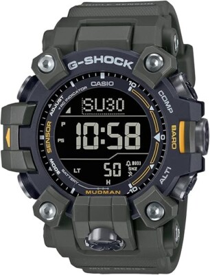 CASIO G-SHOCK MUDMAN GW-9500-3JF MASTER OF G LAND Radio Solar Watch Khaki 52.7mm