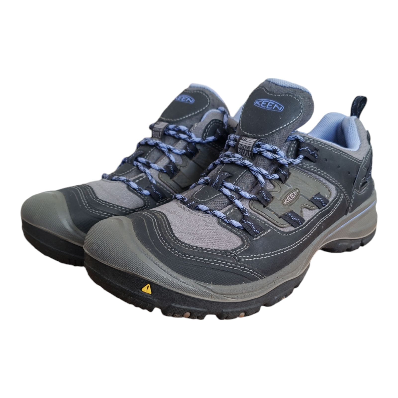 Scarpe da trekking Keen Logan Dry impermeabili da donna taglia 9 5 grigio viola