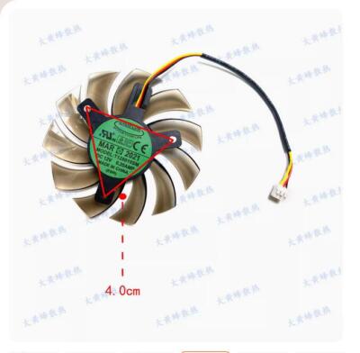Graphics Card Fan T128010SM Accessories For GIGABYTE GV-N730 630 610 575 557