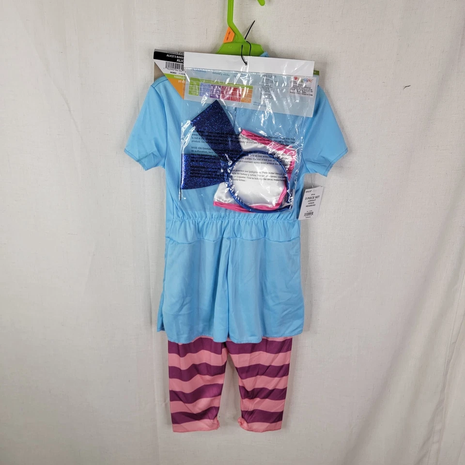 Disguise Toddler Girls Disney Junior Alices Wonderland Bakery Costume 3T-4T - Image 2 of 4