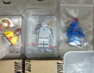 custom third party minfigure mini brick  christo 7108 flash ironman Mystique