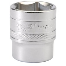 Image of Draper 1/2" Drive Satin Finish Hexagon Socket Imperial 1" 1/8"