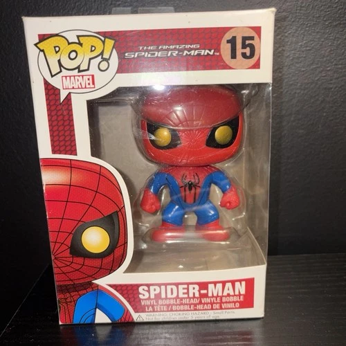 Funko Pop! The Amazing Spider-Man #15 Golden Eyes 2012 Marvel