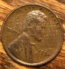 1934 Lincoln Wheat Cent Fine Grain Double Sided Woody Improper Alloy Mix Error