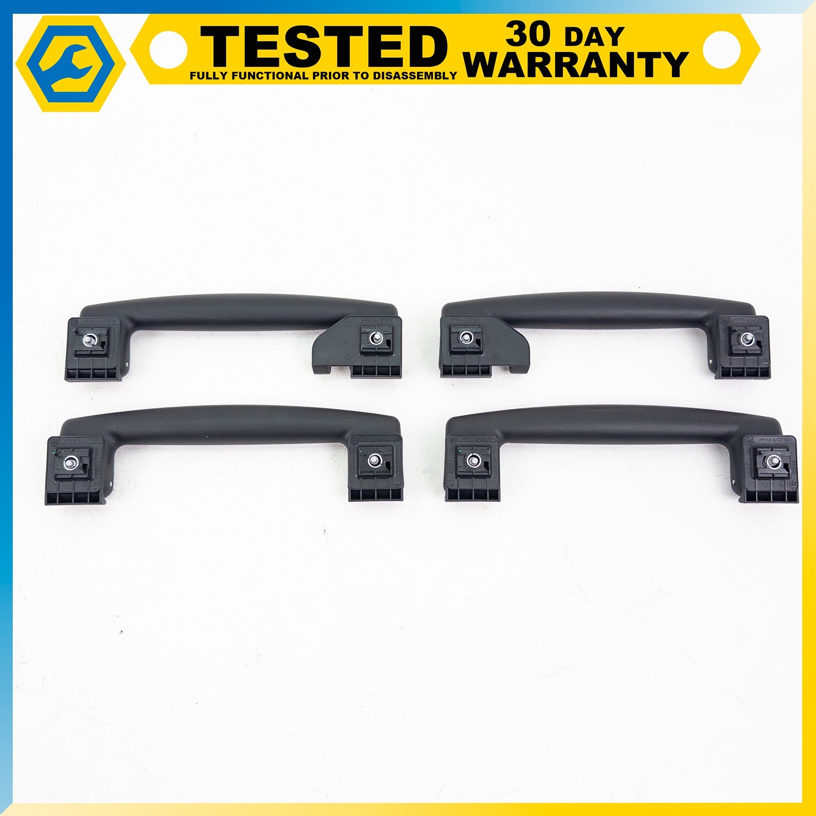 14-24 MASERATI GHIBLI QUATTROPORTE ROOF HEADLINER GRAB GRIP HANDLE SET OEM