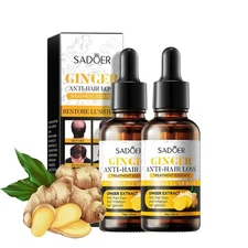 2 Pack Ginger Hair Treatment Oil,Growth Serum for Loss,Deep Moisturizing Serum