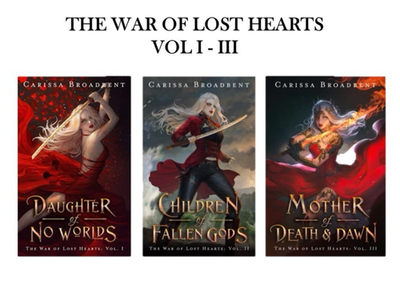 #ad #ad War of Lost Hearts Trilogy 3 Book Set by Carissa Broadbent English Free Ship $129.90