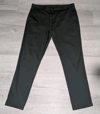 Rhone Commuter Pants Mens 38x32 w/ 5 Pocket Slim Straight Stretch Work Green 