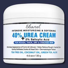 Urea Cream 40 Plus Salicylic Acid 4.6 Oz, Callus Remover Hand Cream Foot Cream