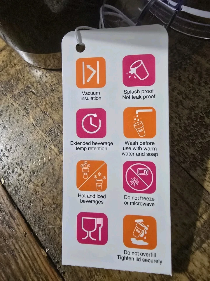 Rare Dunkin Americana Tumbler 32oz - Image 4 of 4