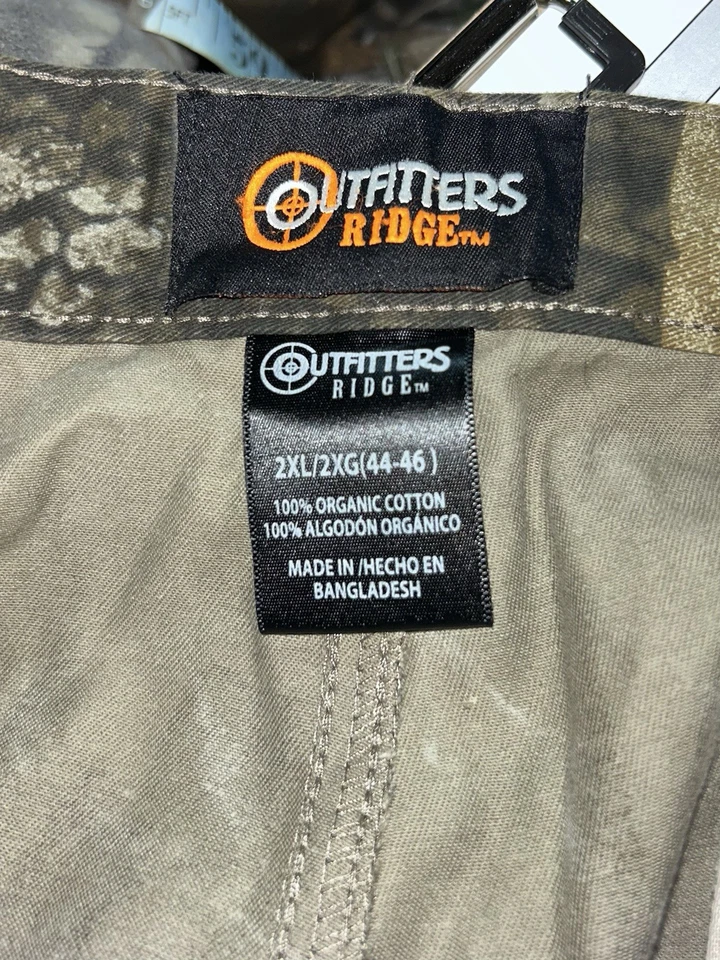Outfitters Ridge Pants Big Mens 2XL  Realtree Hardwoods Camo Hunting Cargo - Image 3 of 3