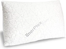 Queen Size Memory Foam Pillows - Pack of 1 - Adjustable Fill for Sleeping W/Extr