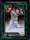 2024 Bowman Draft Jared Thomas Chrome Auto Green Lava Refractor 1st #/99 Rockies