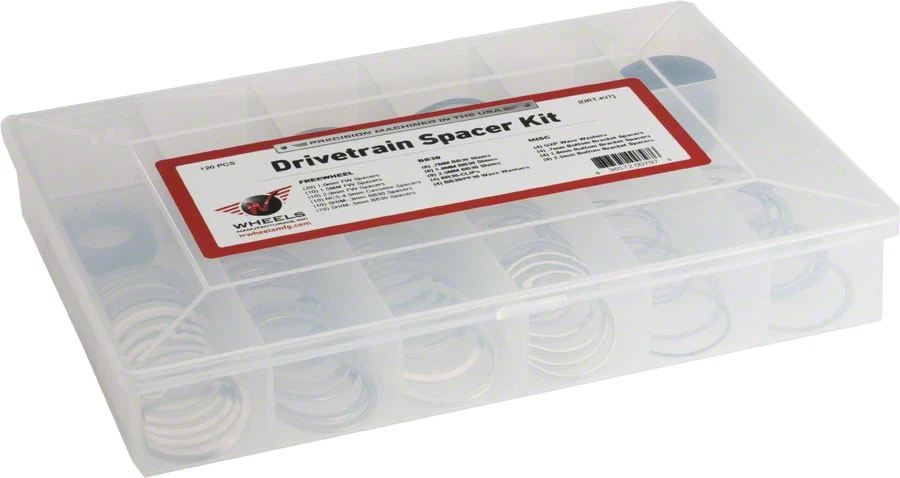 Kit espaciador de tren motriz de 139 piezas de fabricación de ruedas para Hollowtech II, GXP, Foto 2 de 2