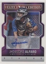 2014 Panini Elite Extra Edition 51/75 Jhoandro Alfaro #2 Auto 1u6