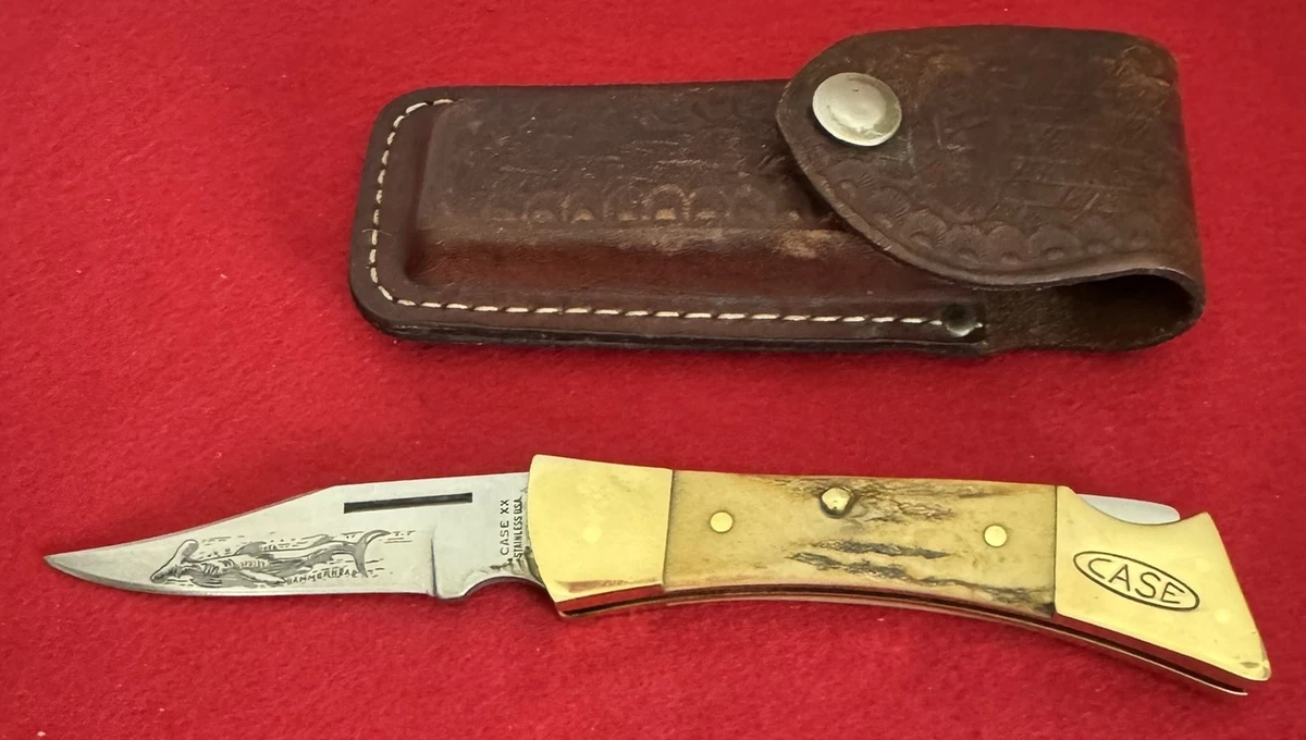 Case XX Stag/Antler Handle Lockback Vintage Knives for sale | eBay