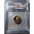 2015 American Gold Eagle 1/10 oz $5 Coin ICG MS69 Mint State Bullion US Mint