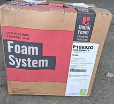 HANDI-FOAM P10692 Insulating Spray Foam Kit,Cream,26 lb 458J56