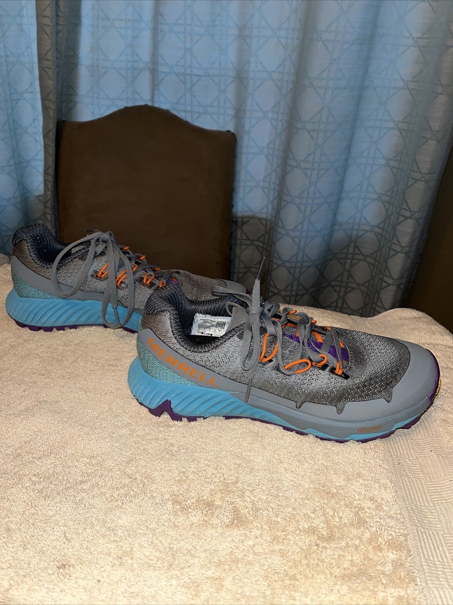Merrell Womens Agility Peak Flex 3 J066432 Gray Hiking Shoes