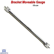 Dental Adjustable Bracket Positioning Gauge Movable Swivel Head Orthodontic Tool