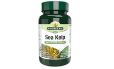 Image of Natures Aid Kelp with Calcium Tablets 187mg, 180 Tablets ( Pack of 1 )