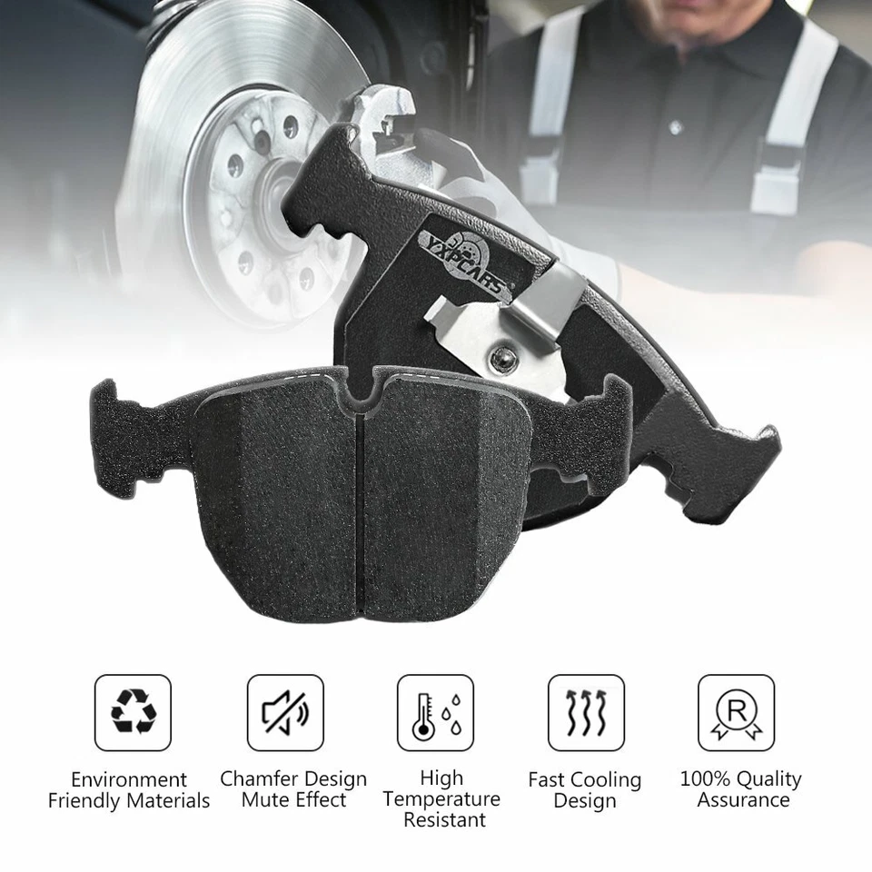 Pastillas de freno delanteras + traseras de cerámica para BMW X5 2000-2006, BMW M5 2000-2003, BMW 740i Foto 2 de 4