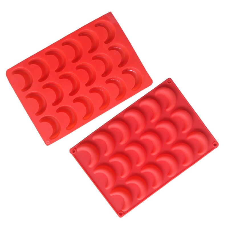 2-Piece Resin Pendant Mold - Durable Ice Cube Tray for Fondant & Crafts