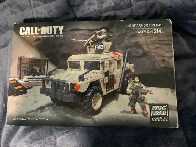 Mega Bloks Call of Duty Light Armor Fire Base Model 06817 514pcs for sale online | eBay