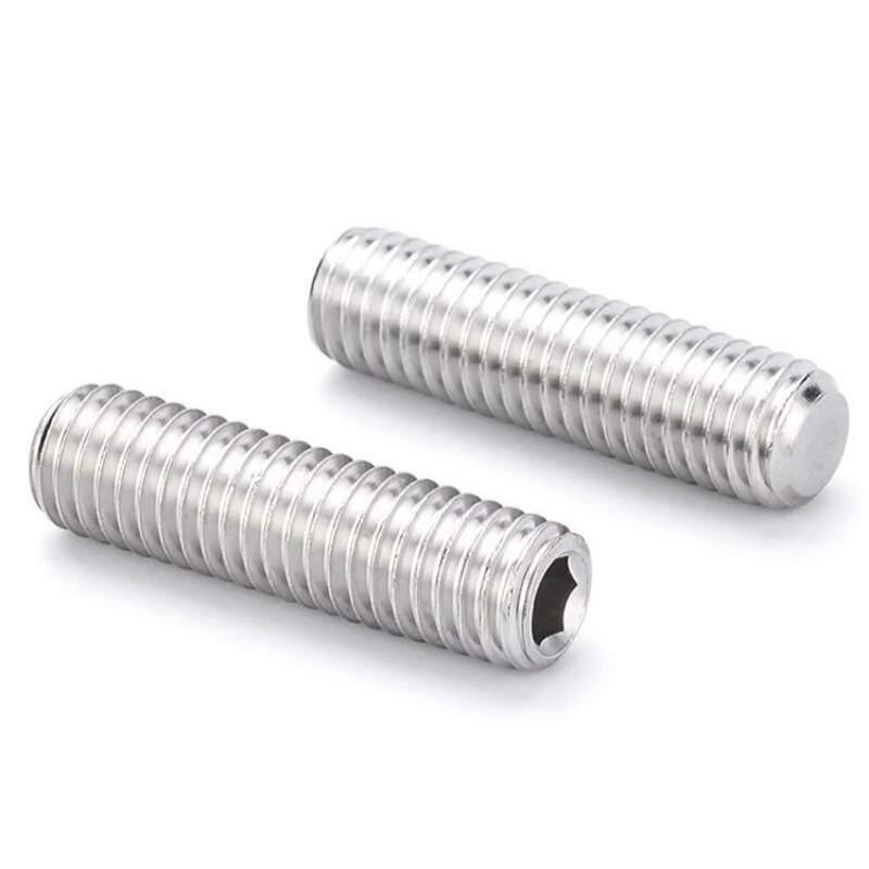 Flat Point Grub Screws,A2 Stainless Socket Set Screw M1.6M2M2