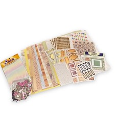 Scrapbook Lot 12 x12 Pages 21 Alphabet Stickers Frame Embellishments